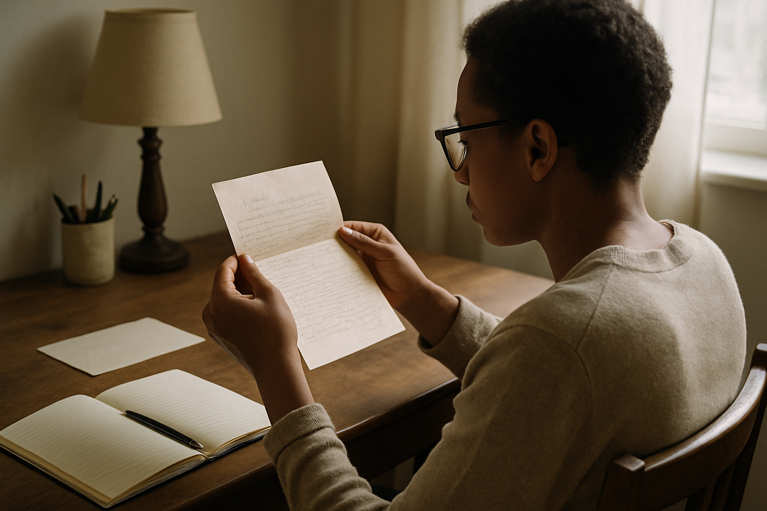 Person reviewing old debt letter to check if debt is statute barred in the UK